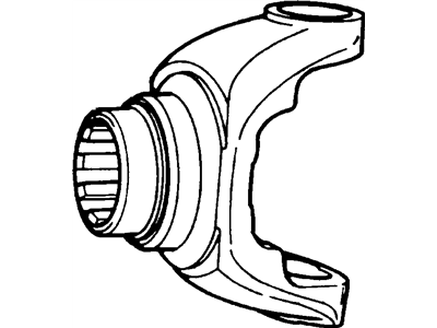1998 Chevrolet P30 Driveshaft Yokes - 15656413