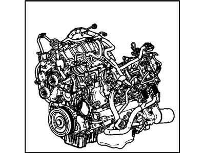 GM 12638502 Engine Asm,Diesel Lml/Lgh (Goodwrench)