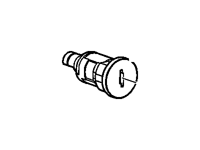 2003 GMC Yukon Door Lock Cylinder - 12476272