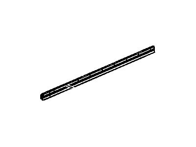 GM 25855449 Sealing Strip Assembly, Front Side Door Bottom Auxiliary