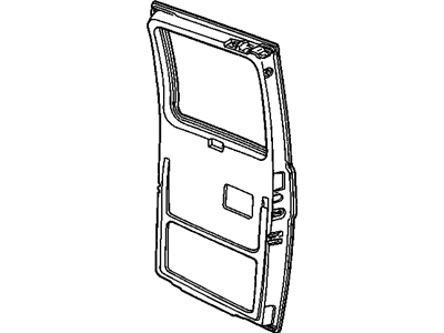 GM 15724881 Door Assembly, Rear