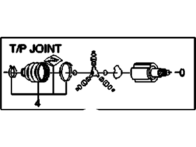 Chevrolet Aveo CV Joint - 96489845