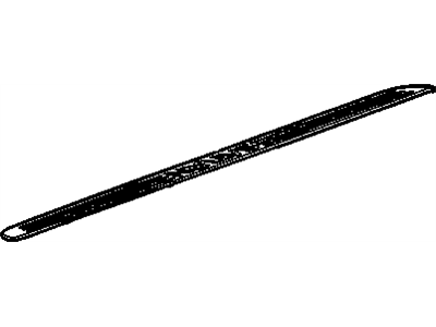 GM 96830232 Plate, Front Side Door Sill Front Trim