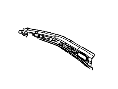 GM 22789653 Panel Assembly, Center Pillar Inner (Blank) 22789653 GM Panel Assembly, Center Pillar Inner (Blank) Illustration 1 of 1
