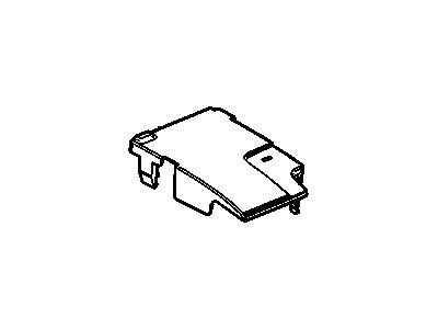 GM 13222785 Cover, Front Compartment Fuse Block Housing