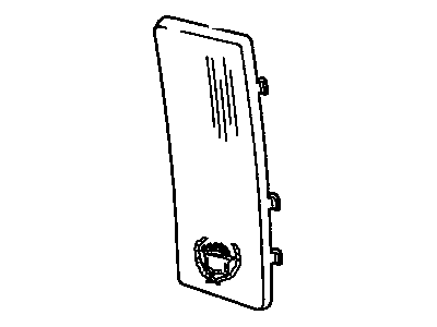 GM 20607854 LENS, Courtesy/Dome/Reading Lamp