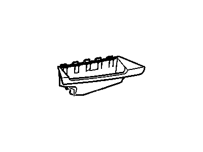 GM 88981445 Pocket,Front Side Door Map *Gray