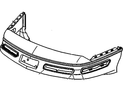 1992 Chevrolet Corvette Bumper - 10285643