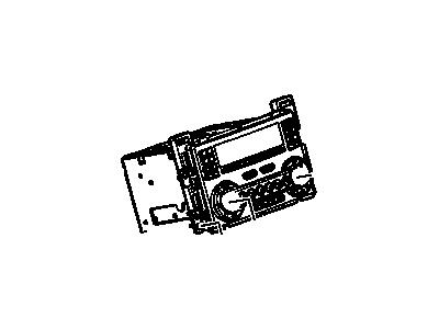 GM 15868181 Radio Assembly, Amplitude Modulation/Frequency Modulation Stereo & Clock & Audio Disc