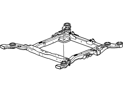 GM 20772612 Frame Assembly, Drivetrain & Front Suspension
