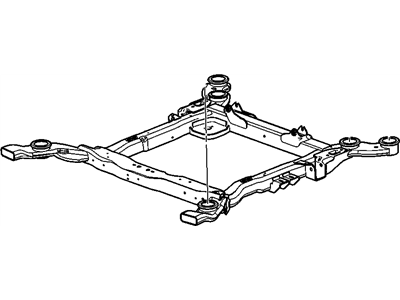 GM 20772611 Frame Assembly, Drivetrain & Front Suspension