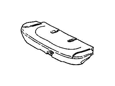 GM 16797495 PAD, Rear Seat Cushion