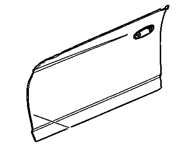 GM 89025273 Panel Asm,Front Side Door Outer (RH)
