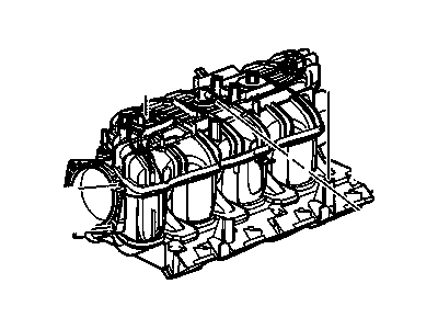 GM 12580420 Manifold, Intake