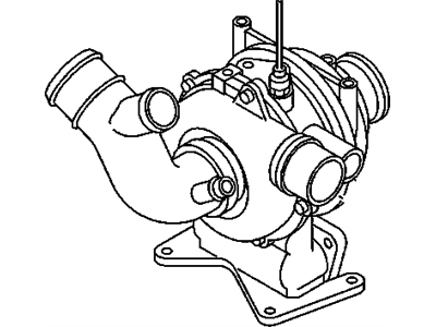 GM 98011735 Turbocharger Asm (W/O Inlet Pipe)