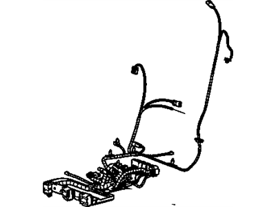 GM 25939287 Harness Assembly, Driver Seat Control Module Wiring