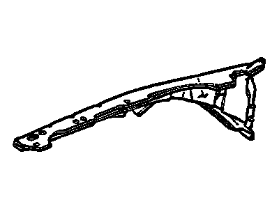 12372456 GM Rail Kit,Front Wheelhouse Panel Upper Side Illustration 1 of 1