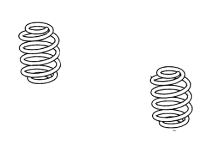 2019 Chevrolet Sonic Coil Springs - 23158164