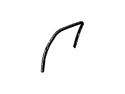 GM 10294036 Weatherstrip Assembly, Front Side Door Window <Use 1C5K