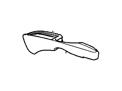 2007 Buick Lucerne Door Armrest - 15897191