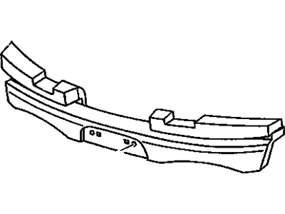 GM 25722844 Absorber, Front Bumper Fascia Energy