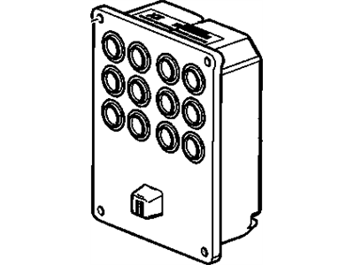 2004 Cadillac CTS ABS Control Module - 25758395