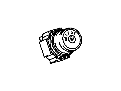 GM 19204755 Heater & Air Conditioner Control Assembly