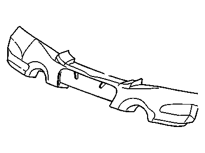 GM 25715783 Absorber, Front Bumper Fascia Energy