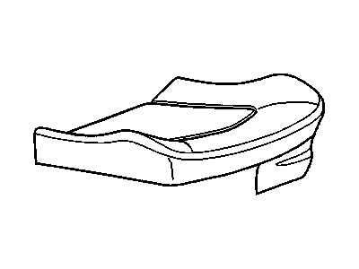 GM 22795266 Cover Assembly, Passenger Seat Cushion *Light Ttnum