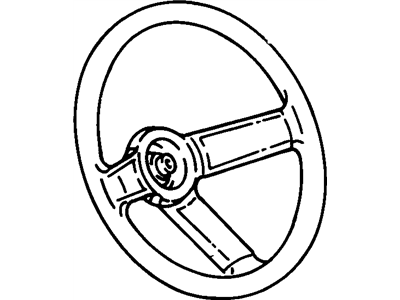 1992 Buick Regal Steering Wheel - 17998693