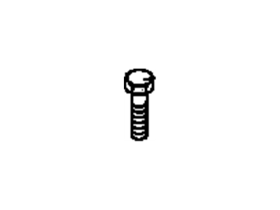 GM 92139162 Bolt/Screw, Front Fender