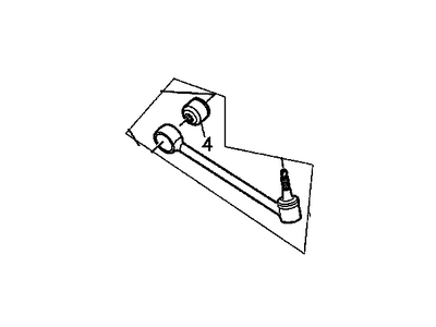 GM 92183310 Arm Assembly, Front Lower Control Rear