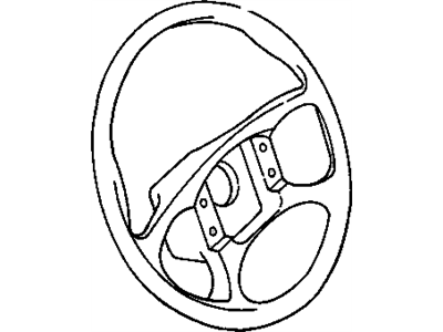 GM 17984258 Steering Wheel