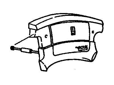 GM 17989583 Airbag,Steering Wheel