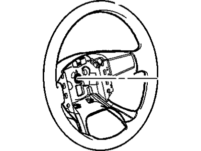 GM 25769871 Steering Wheel Assembly *Cashmere E