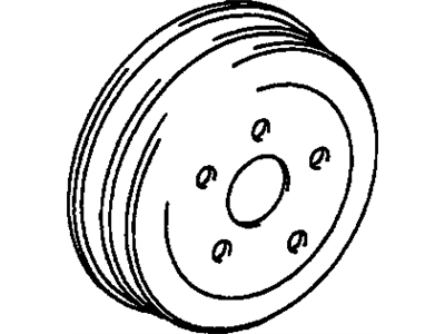 Oldsmobile Custom Cruiser Brake Drum - 1249146
