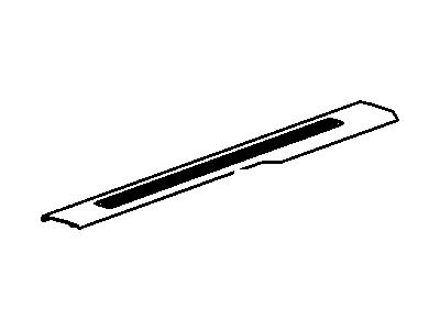 GM 15848366 Plate Assembly, Front Side Door Sill Trim *Ebony