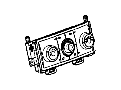 Pontiac G6 A/C Switch - 19417662