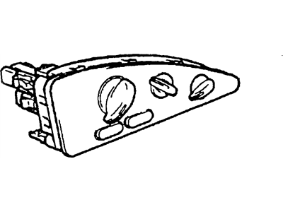 GM 16197697 Lamp,Heater & A/C Control Bi Pinion