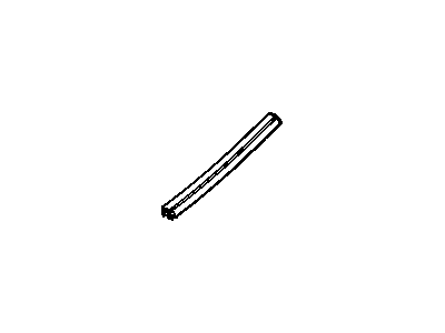 GM 15977620 Molding Assembly, Rear Door Opening Frame Garnish *Gray