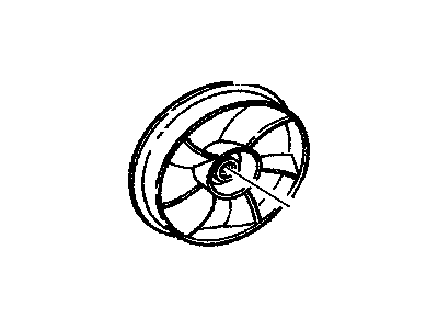 GM 12463005 Fan Asm,Engine Coolant