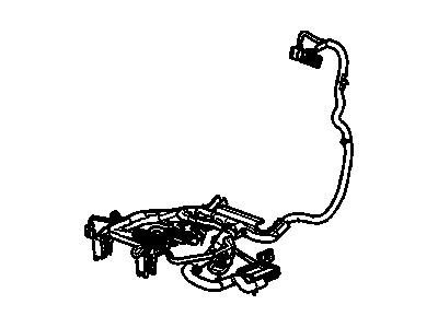 GM 22814908 Harness Assembly, Driver Seat Adjuster Wiring