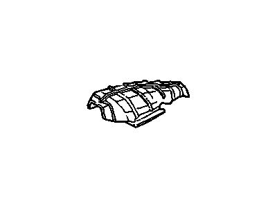 Pontiac Phoenix Exhaust Heat Shield - 25522034