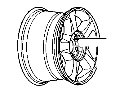 GM 9593377 Wheel Rim,16X7