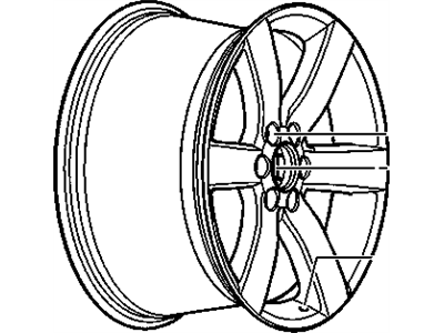 GMC Envoy Spare Wheel - 9595885