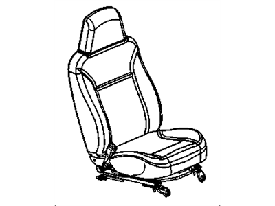 GM 25994616 Seat Assembly, Driver *Ebony