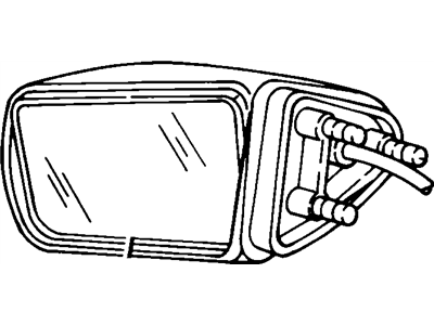 GM 10064433 Gls Assembly, Mirror Outside