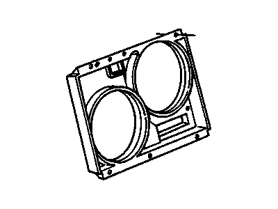 Chevrolet Corvette Fan Shroud - 10157958