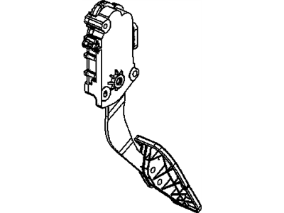 GM 22731157 Pedal Assembly, Accelerator (W/ Position Sensor)