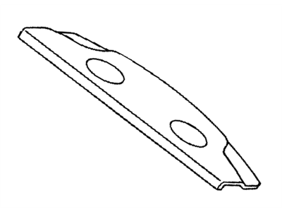 GM 22599601 TRIM, Rear Seat to Back Window Panel